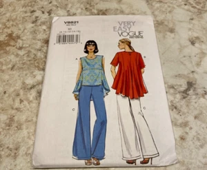 Vogue Pattern V8821 Misses' Shirt 2- Style and Pants - Picture 1 of 3