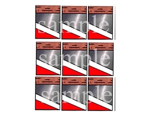 TALES OF THE CRYPT Pinball  Drop Targets DECALS - Picture 1 of 1