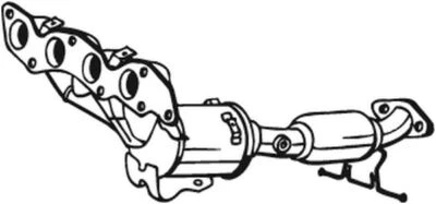 CONVERTIDOR CATALÍTICO DELANTERO BOSAL 090-563 PARA FORD Foto 1 de 3