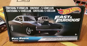 Hot Wheels Premium Car Culture Fast & Furious Full Force Complete Boxed Set 1-5 - Picture 1 of 10