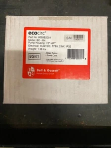 Bell & Gossett Ecocirc SC-6N 1/2" Pump Housing NPT 8-24VDC - Picture 1 of 1