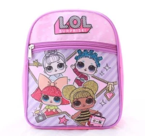 L.O.L. Sorpresa lol niñas niños pequeños bebé bolso de libro escolar mochila muñeca 10"H - Imagen 1 de 3