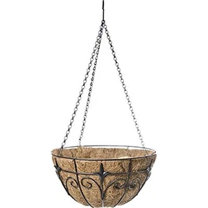 Panacea Classic Finial Hanging Basket, 14-Inch - Picture 1 of 1