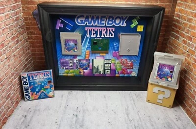 ⭐⭐Tetris - Nintendo Gameboy DEKORAHMEN TOP Zustand Unikat schneller Versand ⭐⭐ - Bild 1 von 4