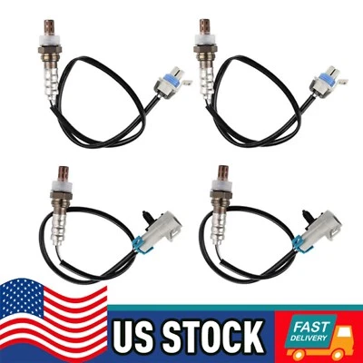 4pcs Oxygen Sensor For CHEVROLET SILVERADO 1500 4.8L V8 2007-2013 5.3L V8 - Imagem 1 de 4
