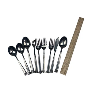 ONEIDA Achievement  Rhodes Stainless steel flatware lot of 9 pieces - Picture 1 of 5