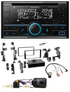 Kenwood CD 2DIN DAB USB Lenkrad Bluetooth Autoradio für Nissan Tida ab 2008 Tita - Bild 1 von 9