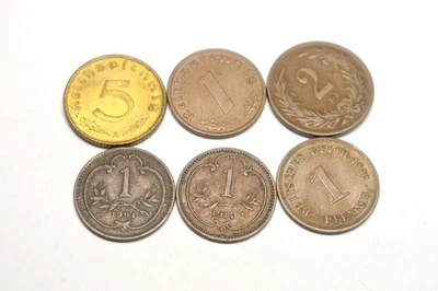 GERMANY & AUSTRIA BRASS & COPPER COINS LOT - Image 1 of 2