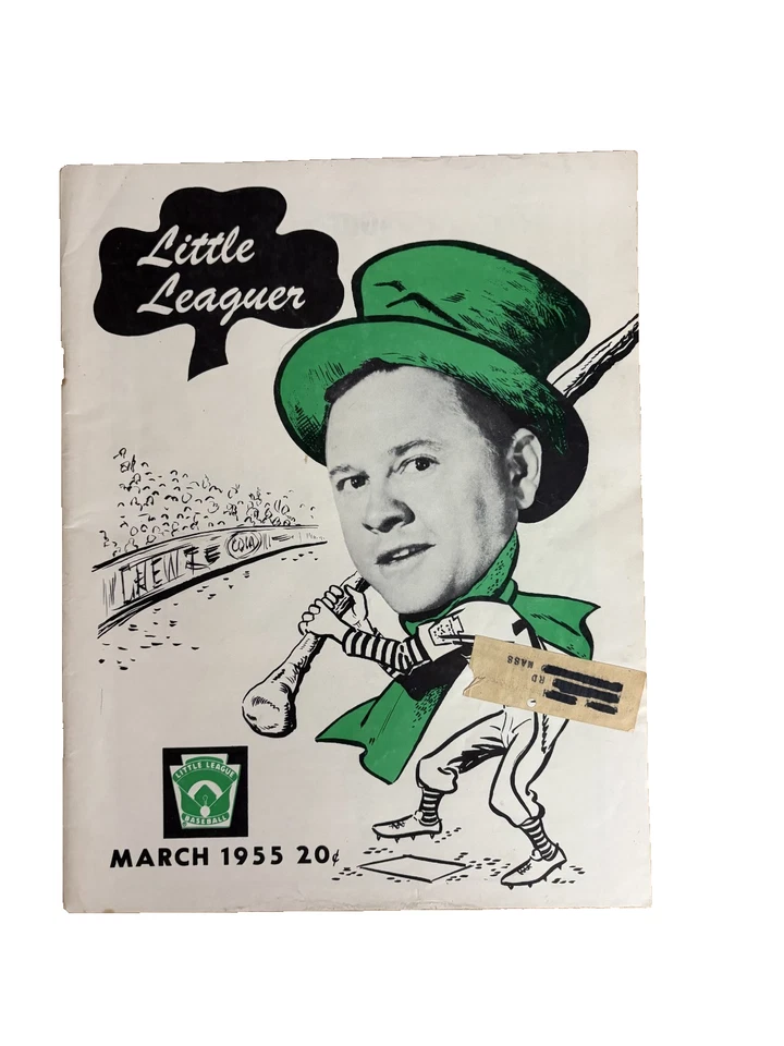 1955 年 3 月 Little Leaguer 杂志棒球斯坦音乐广告 — 第 1/1 张图片