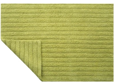 Spirella Badteppich Badematte Duschvorleger 55x65 Benoa Grün Baumwolle - Bild 1 von 3