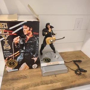 ELVIS PRESLEY SINGING & DANCING TELEPHONE Model # 024755 with Box - Picture 1 of 7