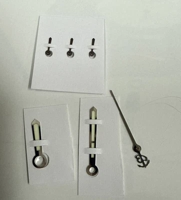 Juego de 6 Manecillas Breitling Genuinas Plateadas Nuevas Para Chrono Superocean 13340 Parte 907 Foto 1 de 3