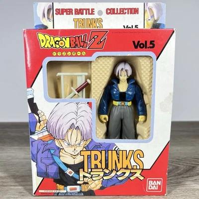 Figura de acción Dragon Ball Z Super Battle Collection Vol 5 Trunks Bandai de colección Foto 1 de 4