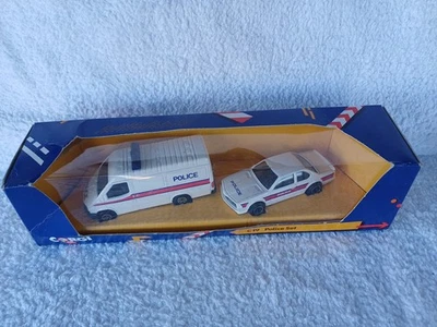 Corgi C19 Police Set Twin Pack Bmw 635 CSI And Ford Transit Van From 1985 - Image 1 of 4
