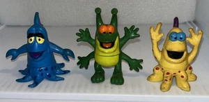 Vintage 1989 Wendy's Applause Lot Of 3 Alien Mix-up Figures - Picture 1 of 6