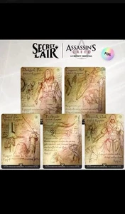 Sealed Secret Lair x Assassin’s Creed: Da Vinci’s Designs EN Rainbow FOIL - Picture 1 of 3