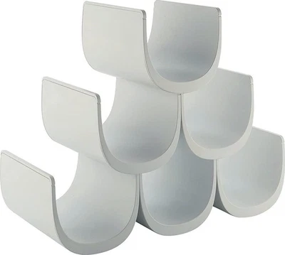 Portabottiglie Modulare Alessi "Noe" In Resina Termoplastica, Bianca - Immagine 1 di 4