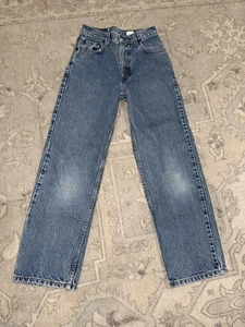 Vintage Levi’s 550’s Relaxed Fit SLIM youth 14- See Measurements - Picture 1 of 13