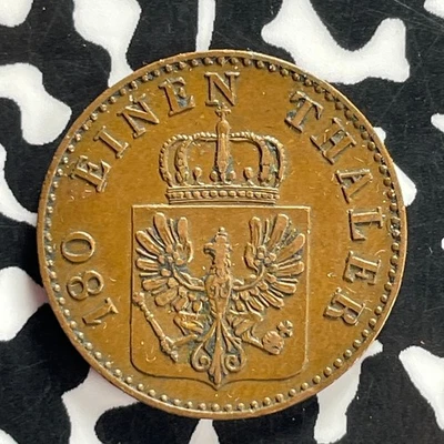 1860-A Germany Prussia 2 Pfennig Lot#C3188 - Image 1 of 2