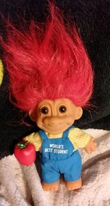 MEJOR ESTUDIANTE DEL MUNDO - Muñeca Russ Troll de 5" -  - Imagen 1 de 3