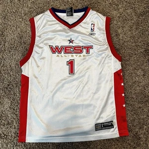 Camiseta deportiva de baloncesto Reebok 2005 NBA West All Star Game Denver talla juvenil grande - Imagen 1 de 7