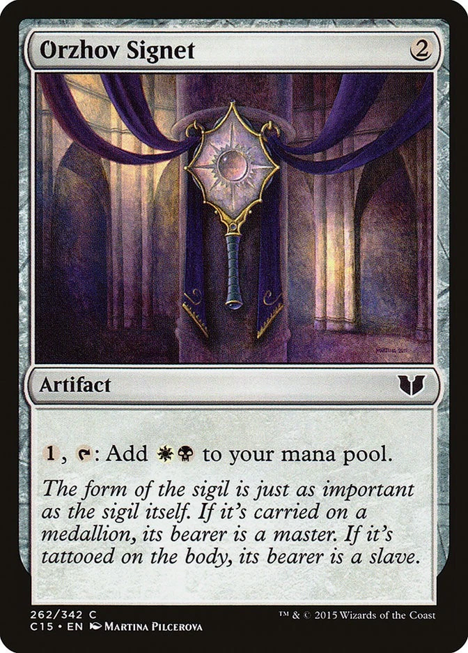 MTG Orzhov Signet  - Commander 2015 #262 - Image 1 of 1