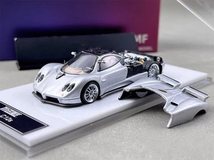 LMF Escala 1/64 Pagani Zonda C12s Plata Diecast Coche Modelo Juguete Regalo Nuevo en Caja - Imagen 1 de 6