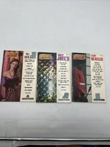 Vtg Letter Music EASY BEATLES Billy Joel 70's Solid Gold Sight & Sound Music Lot - Picture 1 of 19