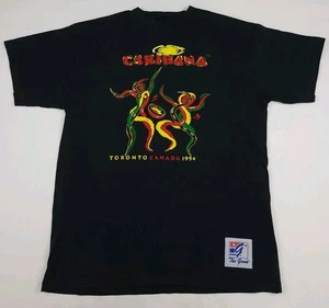 T-shirt vintage Caribana Toronto Canada 1994 gioco anni 90 festival dei Caraibi rara - Foto 1 di 6
