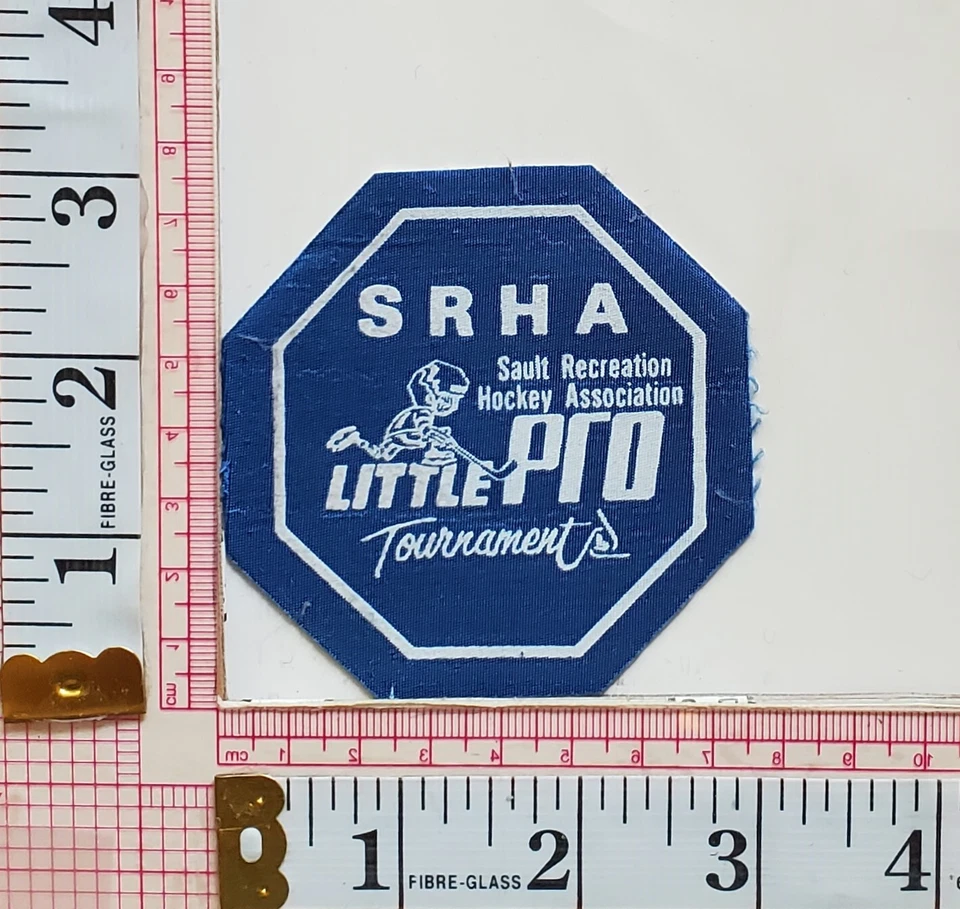 SRHA Sault Recreation Hockey Little Pro Tournament Patch Crest Patch i10 - Image 1 of 1