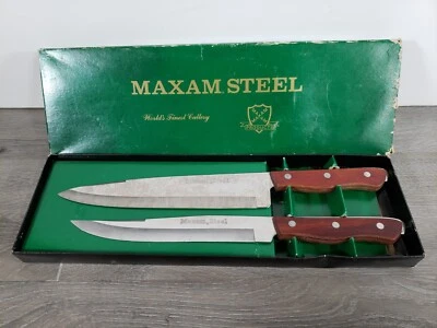 Cuchillo de chef y talla francés de acero inoxidable fino molido hueco de precisión MAXAM de colección Foto 1 de 4