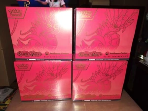 Lot Of 4 Scarlet & Violet Base Set Pokemon Center Exclusive Elite Trainer Boxes - Picture 1 of 17