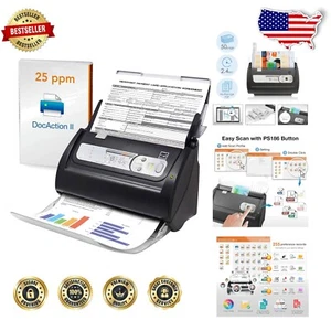 Versatile Desktop Document Scanner for Quick Scans - 50 Pages ADF, OCR Support - Picture 1 of 11