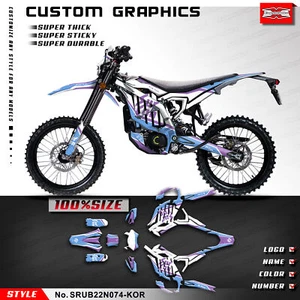 Kungfu Graphics Full Custom Decal Kit Sticker for Sur Ron Ultra Bee Surron MX - Foto 1 di 12