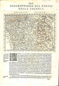 Antike Karte, POLEN, Polonae Regnum, Magini, 1597 - Bild 1 von 1