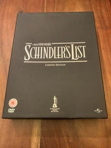 Schindler's List Limited Edition DVD Perfect, Never Played or Read, Very Rare! - Imagen 1 de 3