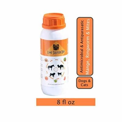 Classic's Lime Sulfur Dip (8 oz Pet Care and Veterinary Treatment Against