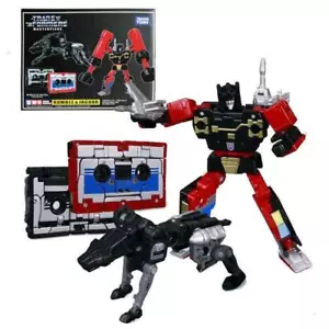 Transformers Masterpiece MP-15 Rumble & Jaguar Cassettes Takara Tomy B18 - Foto 1 di 7