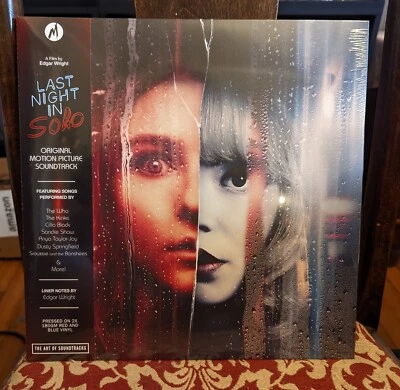 Last Night In Soho - Original Soundtrack, RED & BLUE Vinyl LP, 2021 Mondo NEW! - Image 1 of 2