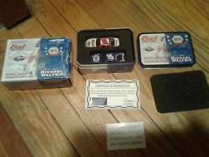 2001 Action All-Star Game Dale Earnhardt Jr. Michael Waltrip 1:64 Cars In A Tin