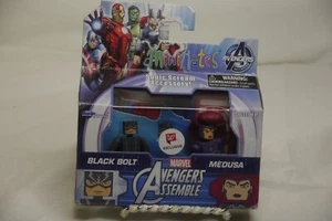 Marvel Minimates Black Bolt & Medusa Walgreens Exclusive Series Wave 6 New - Foto 1 di 2