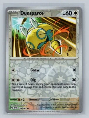 Dunsparce SV05: Temporal Forces 128/162 Near Mint NM Reverse Holo - Image 1 of 2