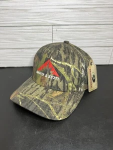 NUEVO CON ETIQUETAS Gorra/Sombrero Maurer & Scott Roble Mossy Camuflaje Exterior #301IS - Talla Única - Imagen 1 de 8