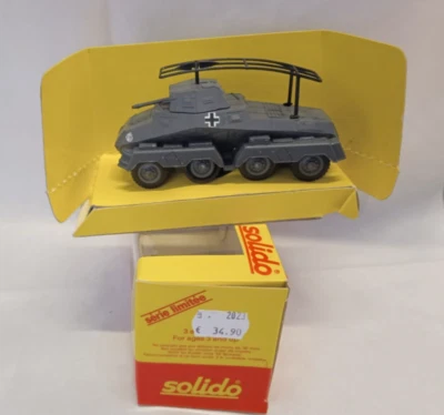 SdKfz 232 German WWII Bussing Die Cast Model 1/50  Série Limitèe Solido - Immagine 1 di 4