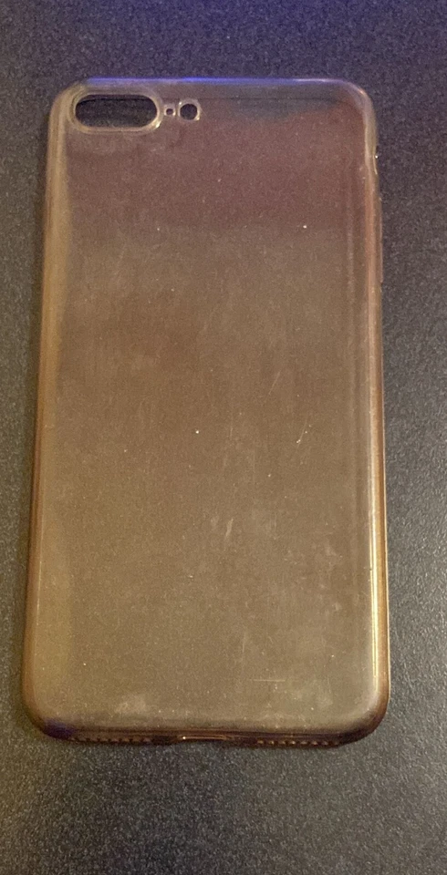 COVER DI PLASTICA TRASPARENTE PER IPHONE 8 PLUS (IPHONE8PLUS) usata - Immagine 1 di 1