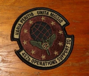 US AIR FORCE PATCH,SCORPION,OCP, 452ND OPS SPT SQN,, W/HOOK LOOP - Picture 1 of 2