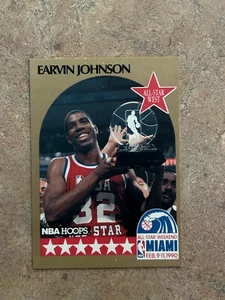 1990 NBA Hoops Earvin Magic Johnson Lakers All Star West Basketball Card #18 - Picture 1 of 6