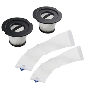 2x Filtro Filtro Hepa Pulizia Senza Fili Ricambio Accessorio Aspirapolvere - Foto 1 di 23