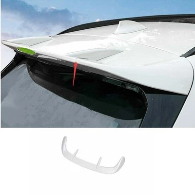 Alerón trasero apto para BMW X1 F48 2016 2017-2021 aleta de ala 1 pieza ABS blanco Foto 1 de 4