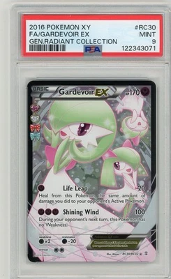 2016 Pokemon XY Generations Gardevoir EX Radiant Collection #RC30 PSA 9 Mint - Image 1 of 2